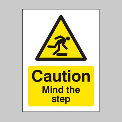 Caution mind the step