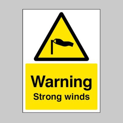 Warning Strong winds