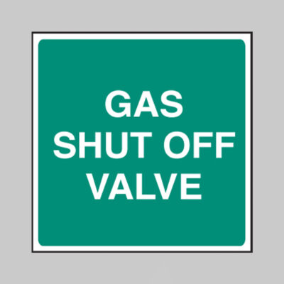 Gas shut off valve