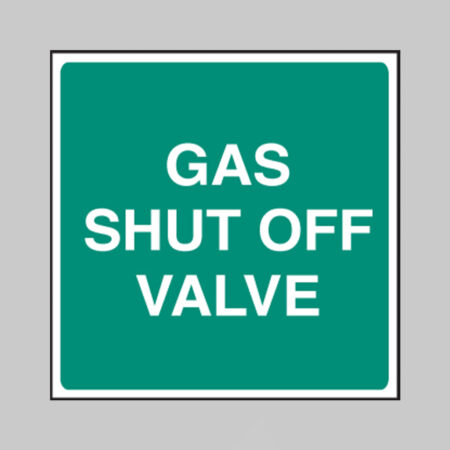 Gas shut off valve