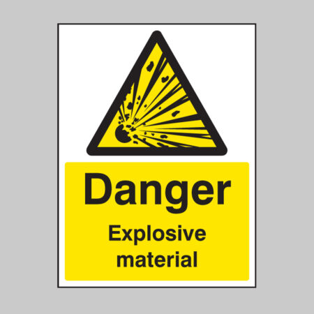 Danger explosive material