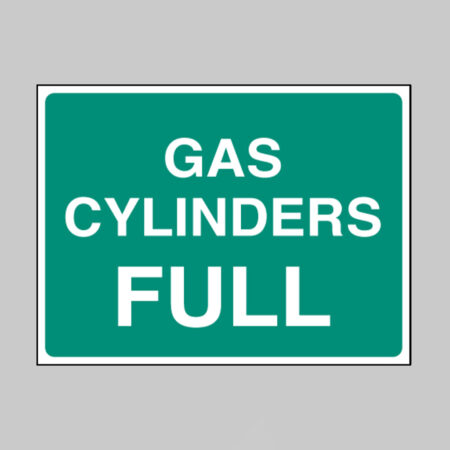 Gas cylinder full
