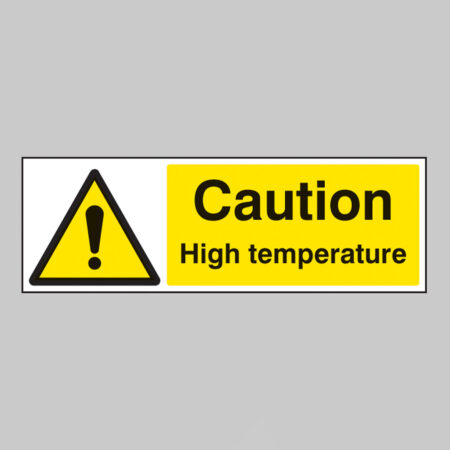 Caution high temperature