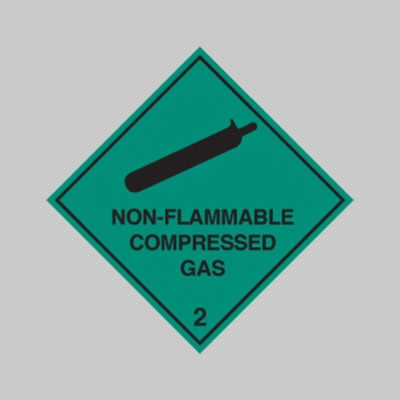 Non-flammable compressed gas 2