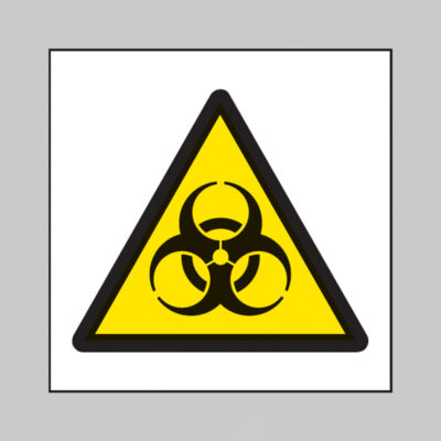 Biohazard symbol (150x150mm)