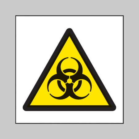 Biohazard symbol (150x150mm)