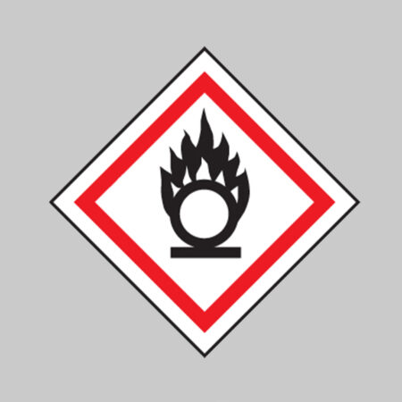 Oxidiser GHS label