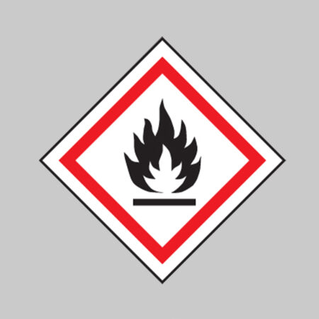 Flammable GHS label