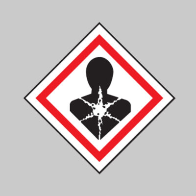 Health hazard GHS label