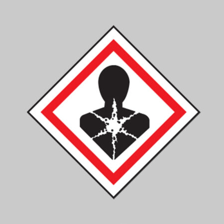 Health hazard GHS label