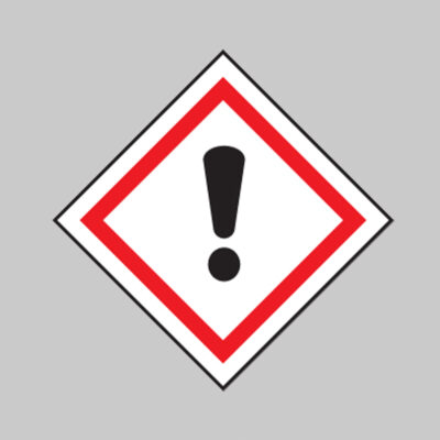 Irritant GHS label