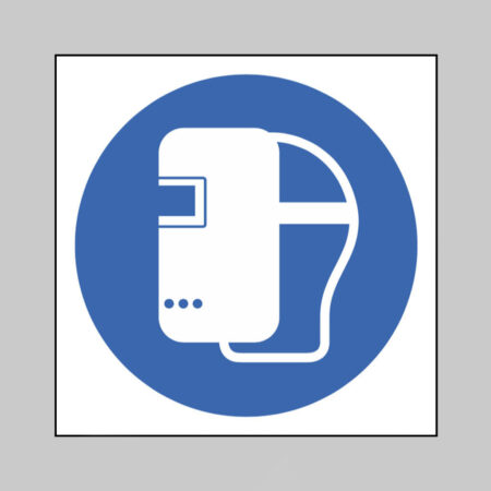 Welding mask symbol