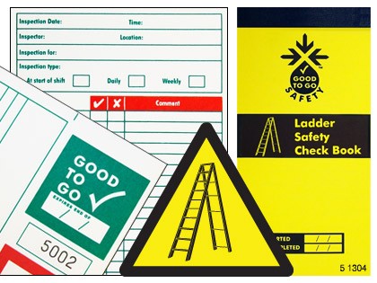 Good To Go Safety Ladders Check Book - 25 inspections