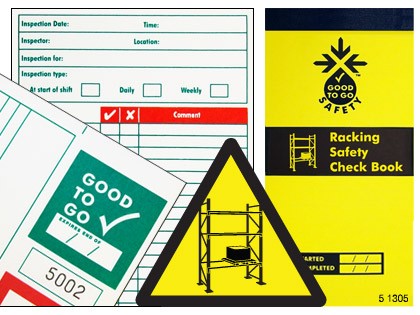 Good To Go Safety Racking Check Book - 25 inspections