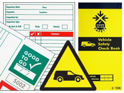 Good To Go Safety Fleet Vehicles Check Book - 25 inspections