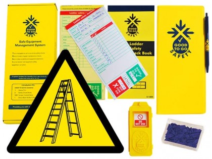Good To Go Safety Ladders Weekly Kit (1 tag, 100 seals, 2 check books & 1 wallet with pen)