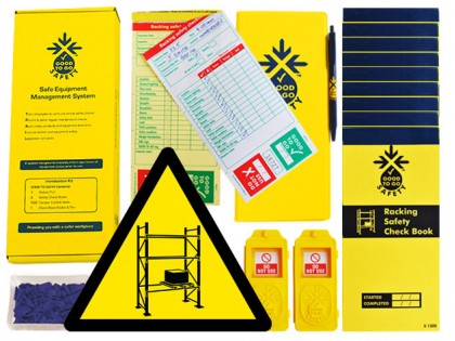 Good To Go Safety Racking Daily Kit (2 tags, 300 seals, 11 check books & 1 wallet with pen)