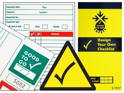 Good To Go Safety Bespoke Check book - 25 inspections