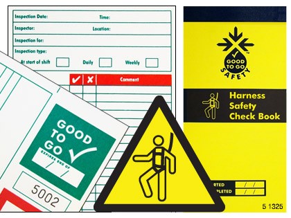 Good To Go Safety Harness Check Book - 25 inspections
