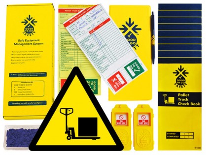 Good To Go Safety Pallet Truck Daily Kit (2 tags, 300 seals, 11 check books & 1 wallet with pen)