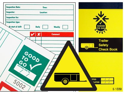 Good To Go Safety Trailer Check Book - 25 inspections
