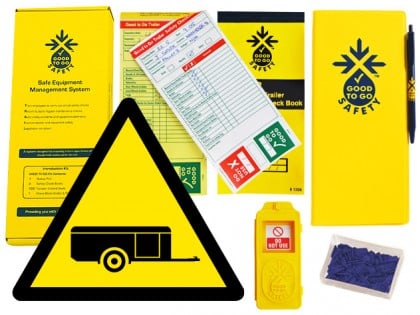 Good To Go Safety Trailer Weekly Kit (1 tag, 100 seals, 2 check books & 1 wallet with pen)