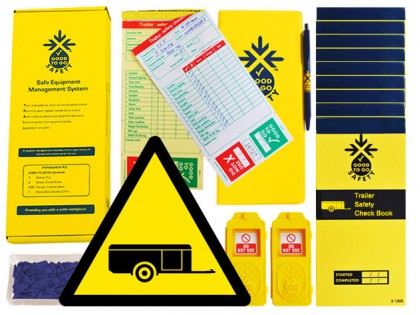 Good To Go Safety Trailer Daily Kit (2 tags, 300 seals, 11 check books & 1 wallet with pen)