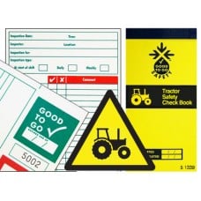 Good To Go Safety Tractor Check Book - 25 inspections
