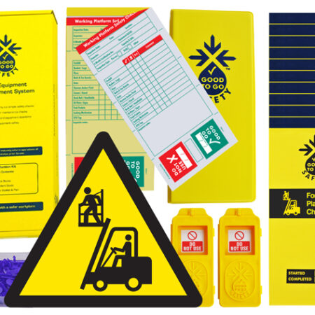 Good To Go Safety Man Basket Daily Kit (2 tags, 300 seals, 11 check books & 1 wallet with pen)