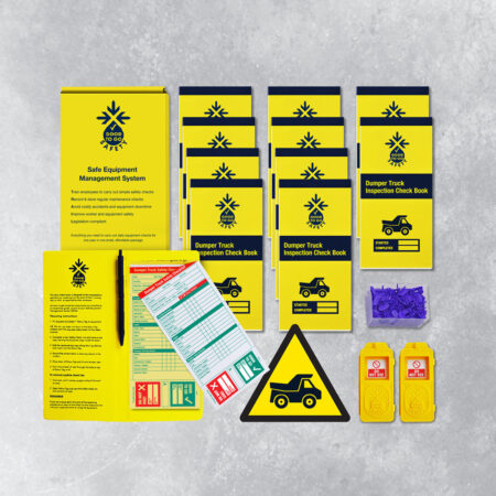 Good To Go Safety Dumper Truck Daily Kit (2 tags, 300 seals, 11 check books & 1 wallet with pen)