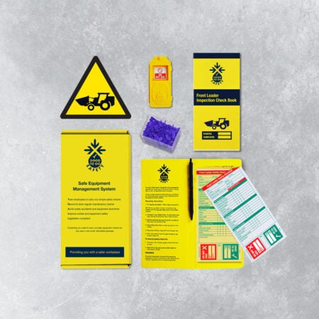 Good To Go Safety Front Loader Weekly Kit (1 tag, 100 seals, 2 check books & 1 wallet with pen)