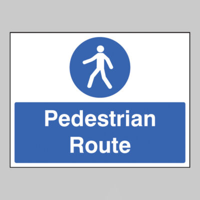 Pedestrian route