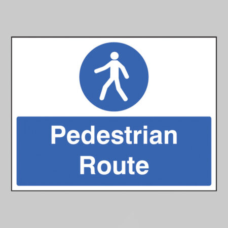 Pedestrian route