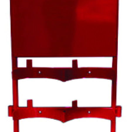 Flatpack Trolley Frame w/backboard (Red)