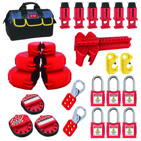 Lockout Kit in Bag - Electrical