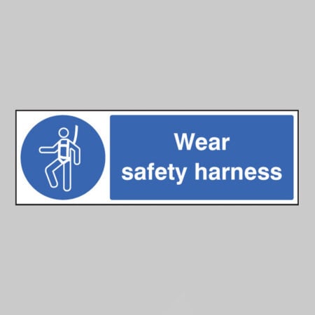 Wear safety harness