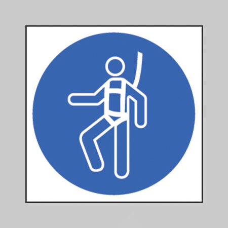 Safety harness symbol