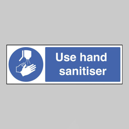 Use hand sanitiser