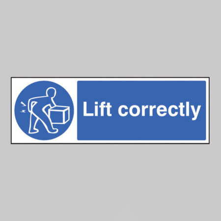 Lift correctly