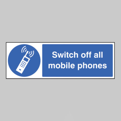 Switch off all mobile phones
