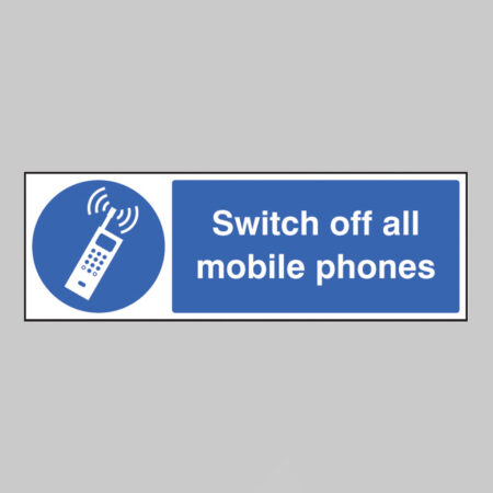 Switch off all mobile phones