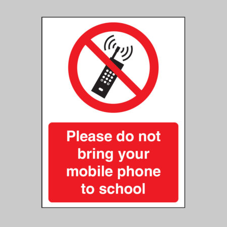 Please do not bring your mobile phone to school