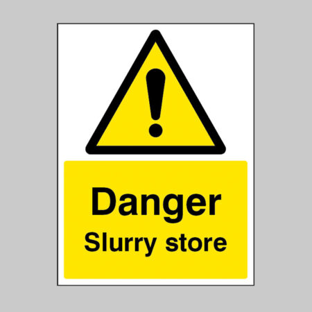 Danger Slurry store