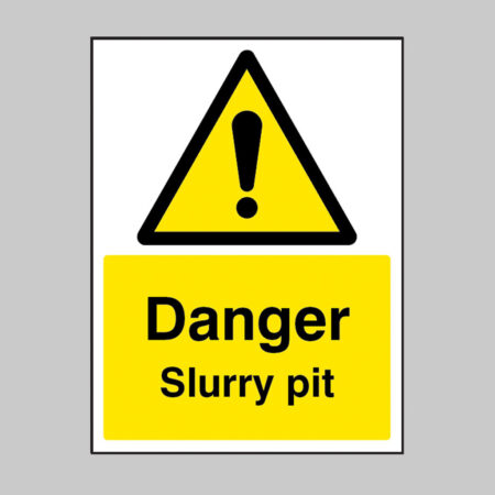 Danger Slurry pit
