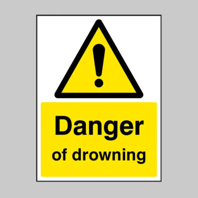 Danger of drowning