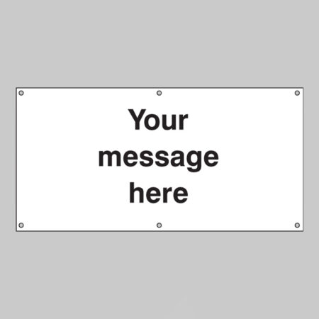 Design Your Own Banner c/w eyelets 1270x2440