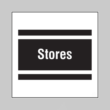 Stores, builder signs 400x400mm