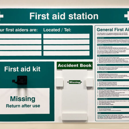 First Aid Station 900x700mm (10mm foam board)