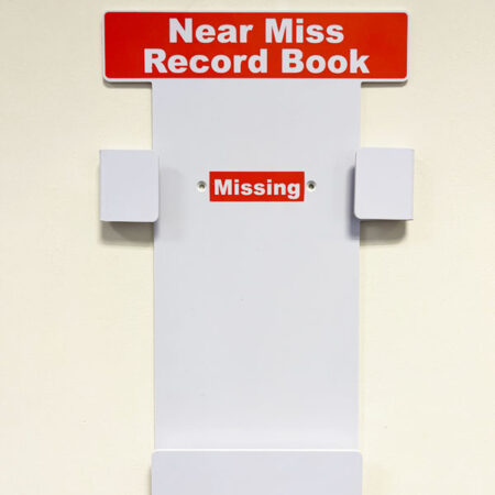 Near Miss Record Book Station (Empty)