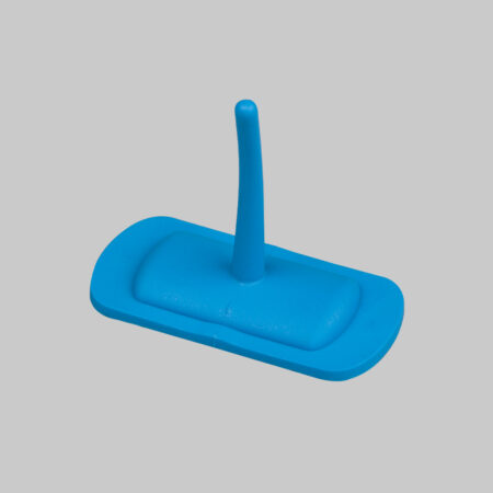 Plastic hook for hanging rail, 55x70mm